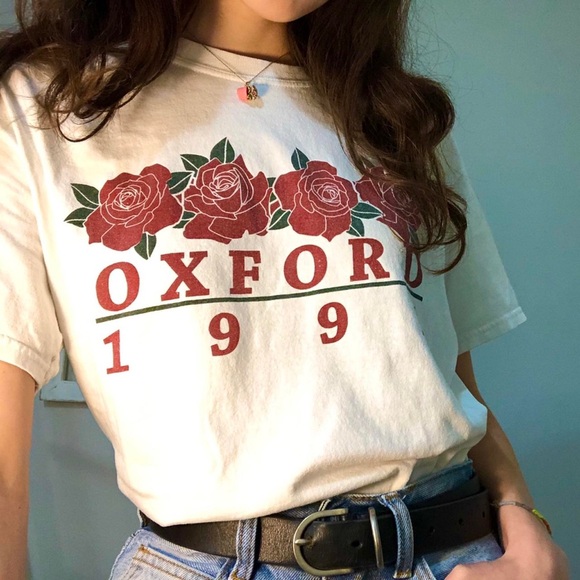 Brandy Melville Tops - Brandy Melville Oxford Tee